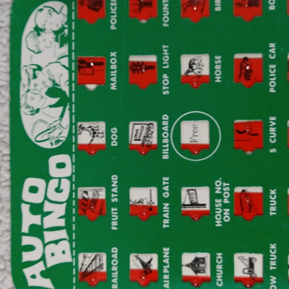 Classic 1960s Collectable Auto Bingo Set of 4 - Picture 6 of 9
